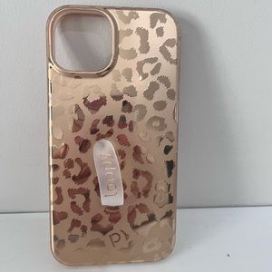 Gold Leopard iPhone 13 Loopy Case